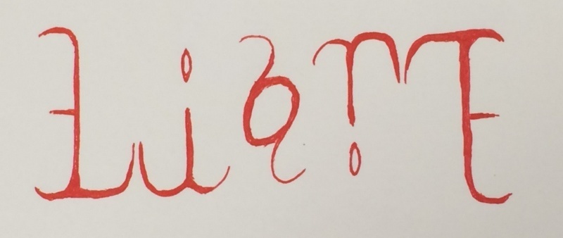 Ambigram Liane