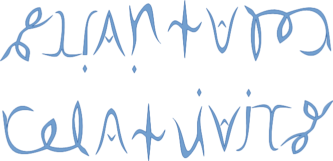 Ambigram Quantum Relativity